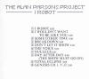 The Alan Parsons Project - I Robot - Back1